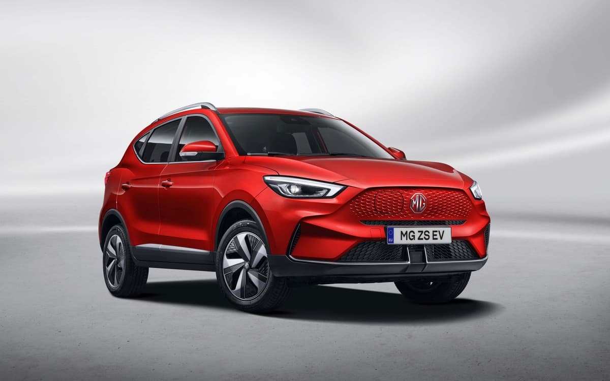 MG ZS EV Red Premium Electric SUV